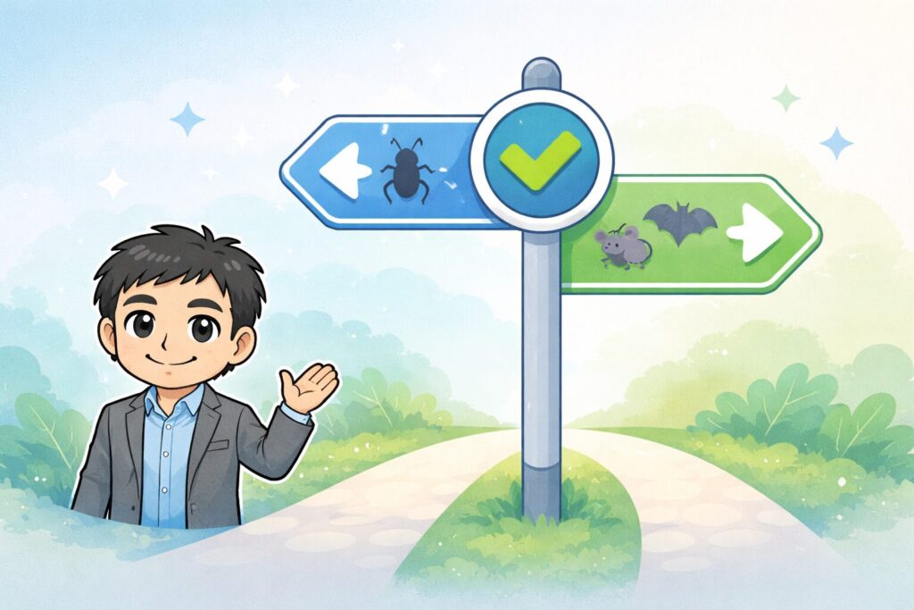 あなたはどちら?(害虫/害獣)