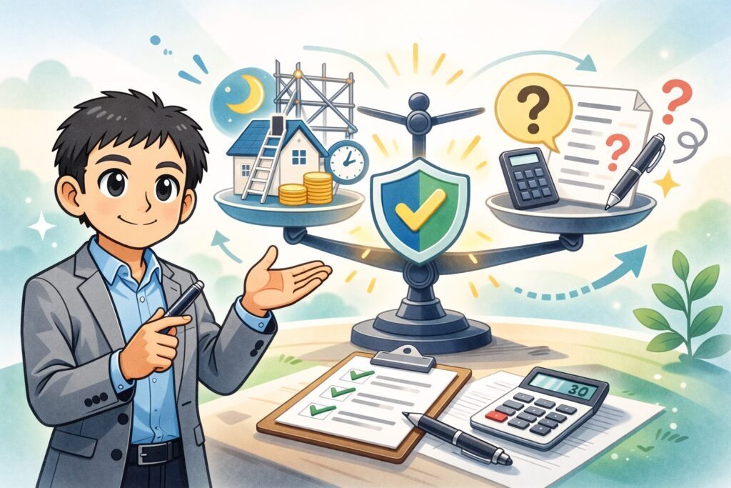 「高い＝悪徳」ではない。相場がブレるポイント（判断軸）