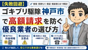 ゴキブリ駆除神戸市
